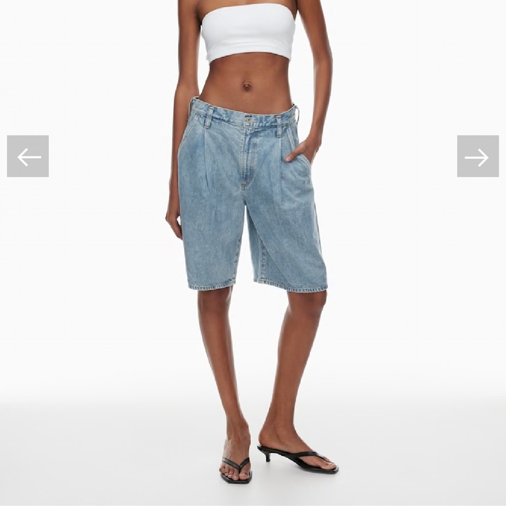 AGOLDE Ellis trouser shorts